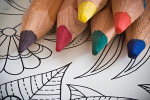 Picture of Coloring Pencils to Demonstrate Creativity